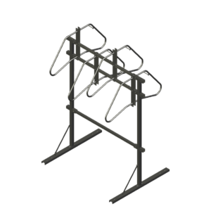 X1 Double Sided Vertical Bicycle Rack