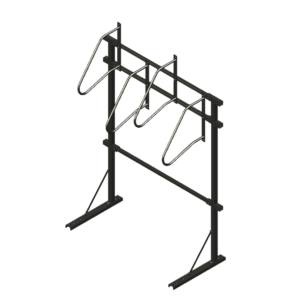 X1 Single Sided Vertical Bicycle Rack