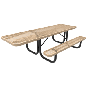 Portable Rectangular Picnic Table – Accessible